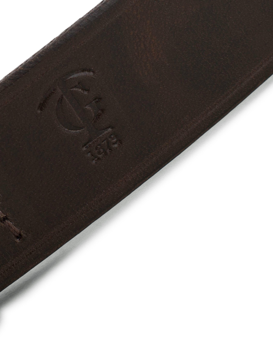Homme | Tärnsjö Garveri Leather Belt 3cm Dark Brown | Tärnsjö Garveri | Leather Belt 3cm Dark Brown