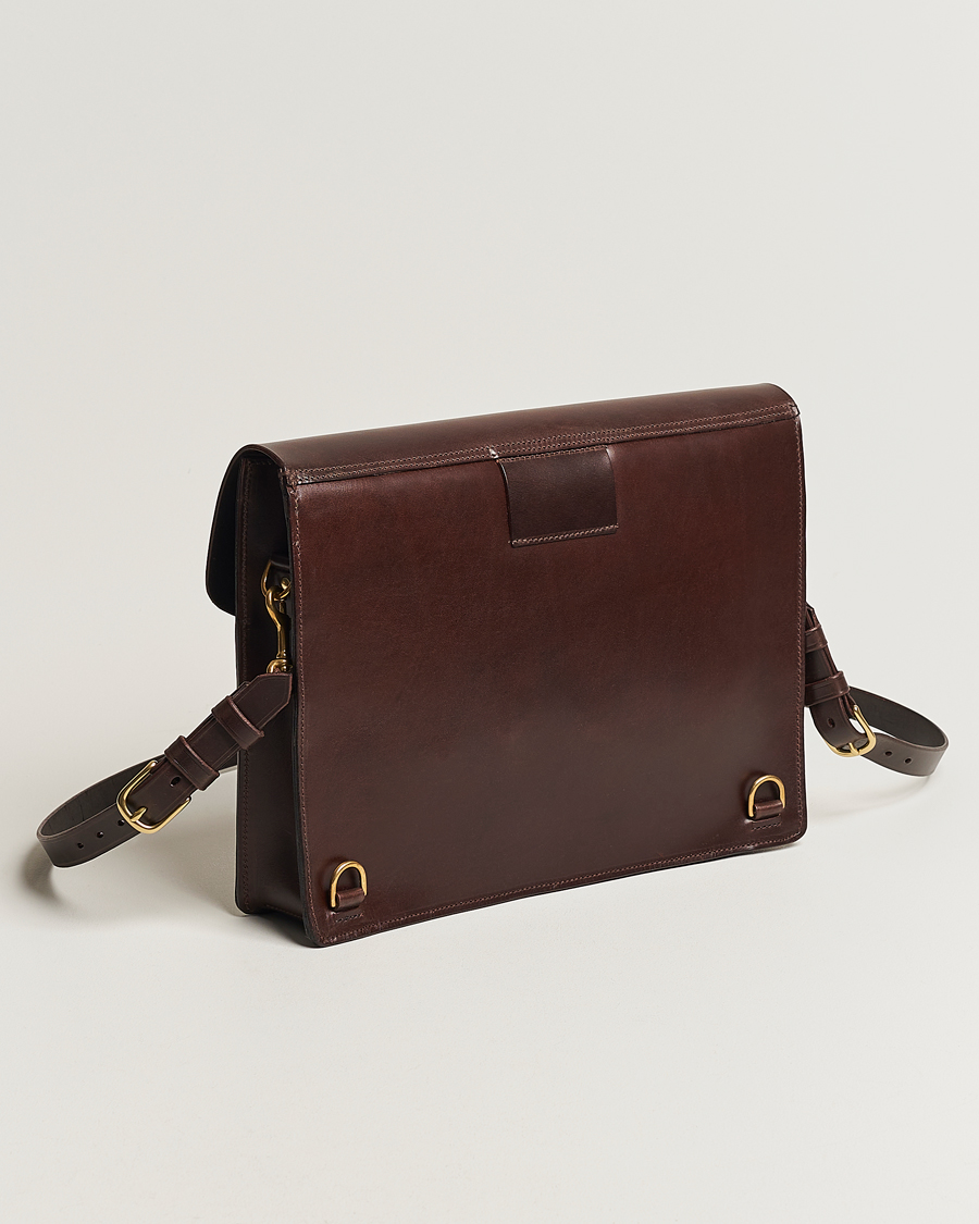 Homme | Sacs | Tärnsjö Garveri | Messenger Bag 3-In-1 Dark Brown