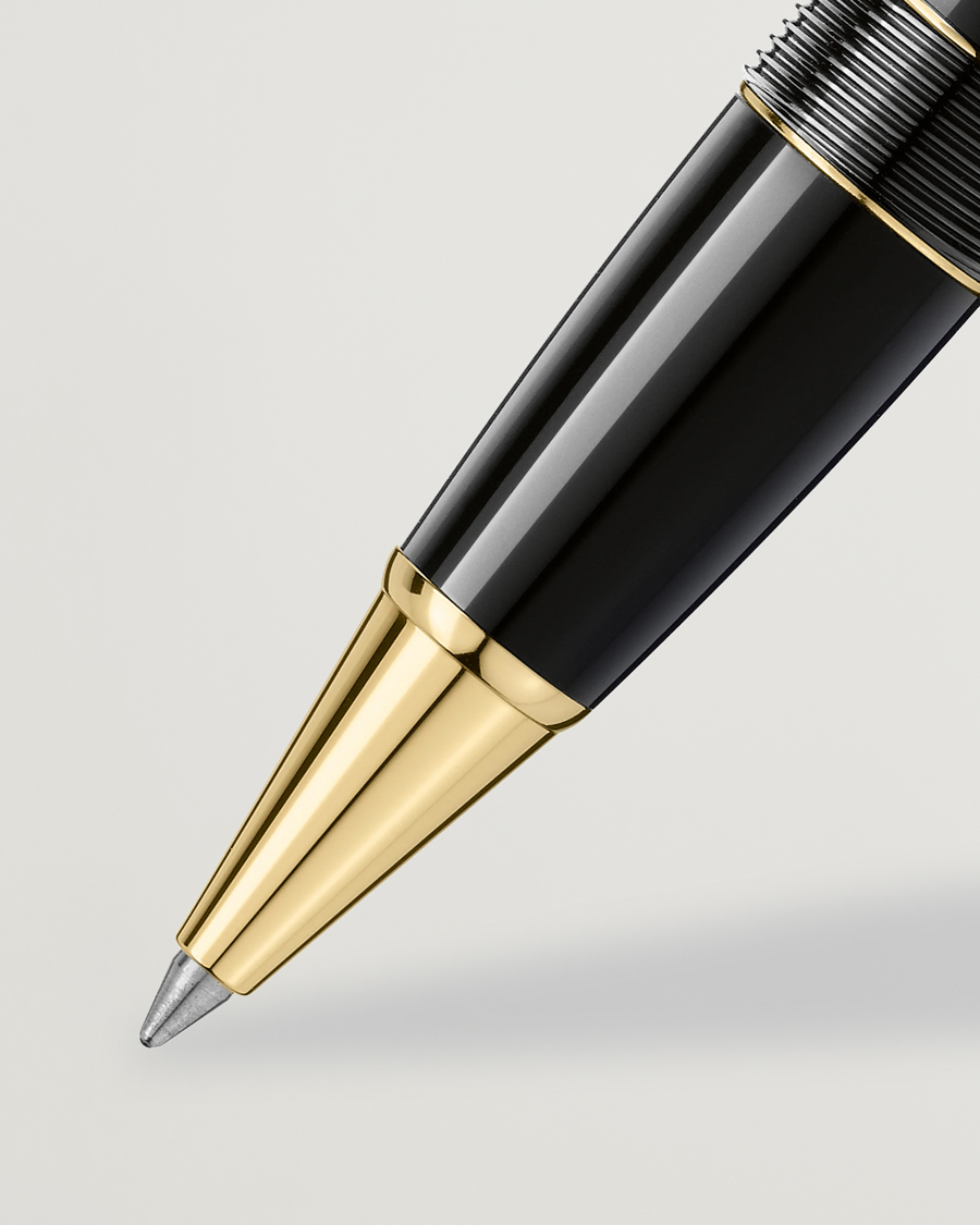 Homme | Stylos | Montblanc | 162 Meisterstück Rollerball LeGrand Pen Black/Yellow Gold