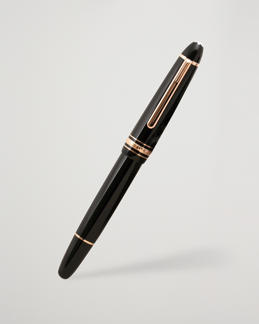 Homme | Stylos | Montblanc | 162 Meisterstück Rollerball LeGrand Pen Black/Red Gold