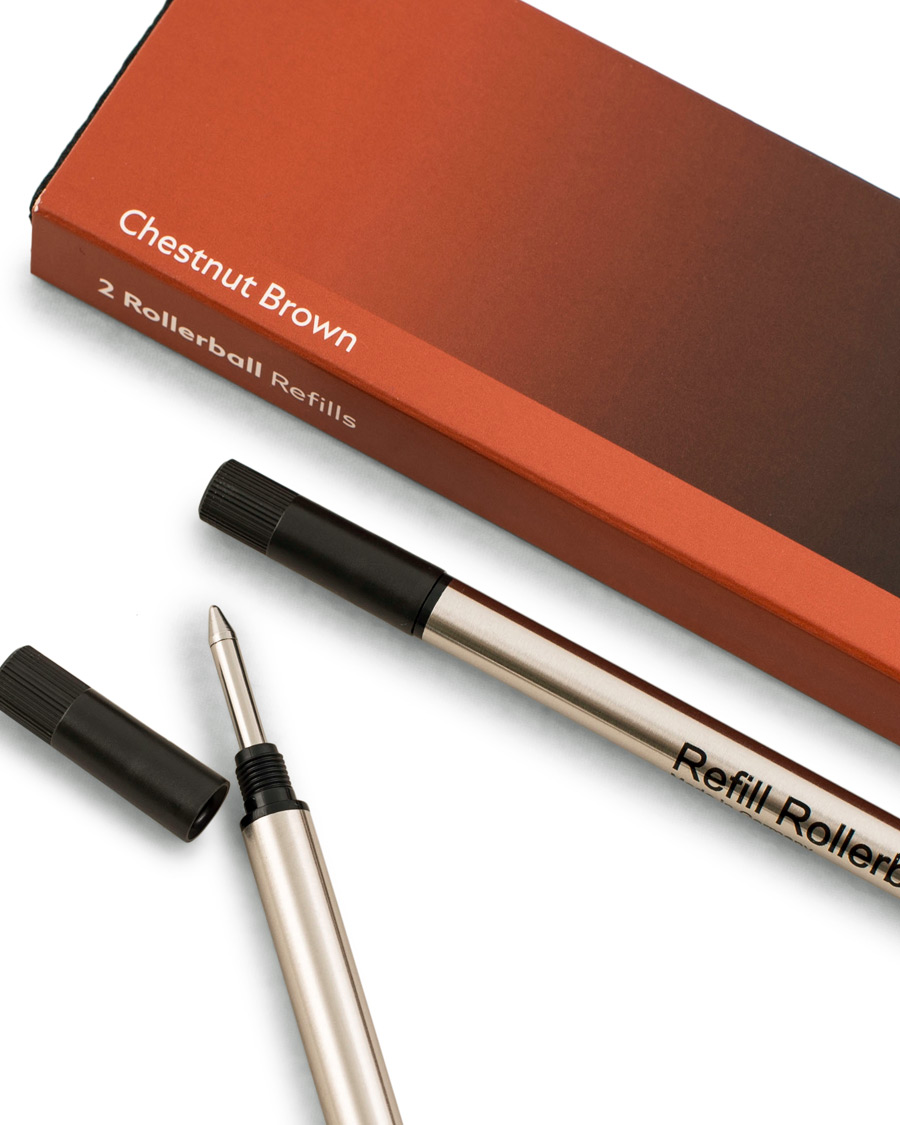 Homme | Montblanc 2 Rollerball Refills Chestnut Brown | Montblanc | 2 Rollerball Refills Chestnut Brown