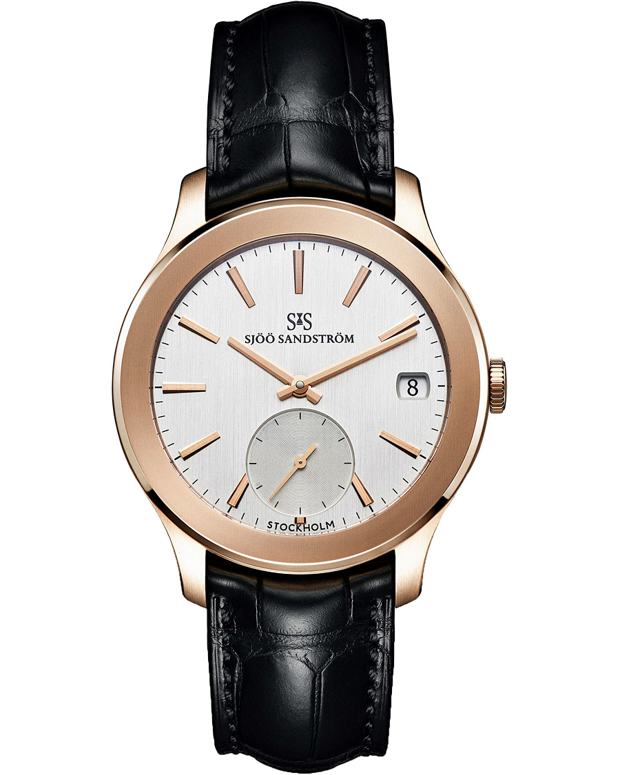 Homme | Sjöö Sandström Royal Capital AU-1740-1 Limited Edition Black Alligator | Sjöö Sandström | Royal Capital AU-1740-1 Limited Edition Black Alligator