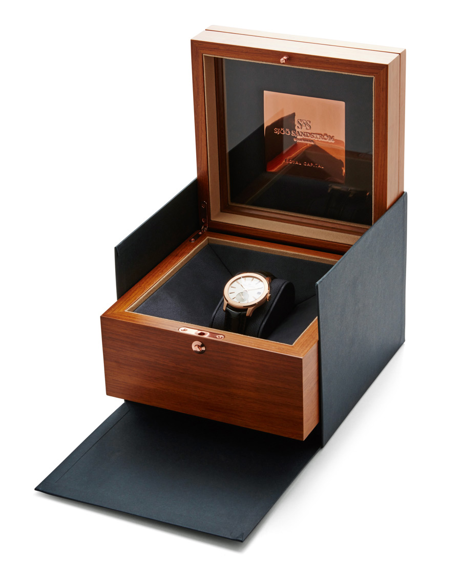 Homme | Sjöö Sandström Royal Capital AU-1740-1 Limited Edition Black Alligator | Sjöö Sandström | Royal Capital AU-1740-1 Limited Edition Black Alligator