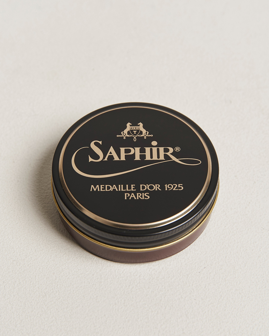 Homme | Saphir Medaille d'Or Pate De Lux 50 ml Medium Brown | Saphir Medaille d'Or | Pate De Lux 50 ml Medium Brown