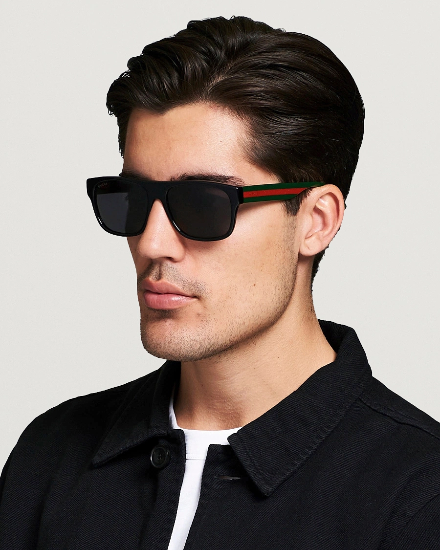 Homme | Eyewear | Gucci | GG0341S Sunglasses Black