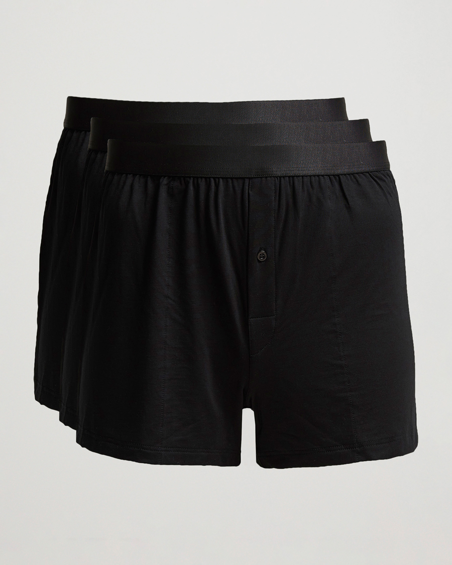 Homme | Sous-Vêtements Et Chaussettes | CDLP | 3-Pack Boxer Shorts Black