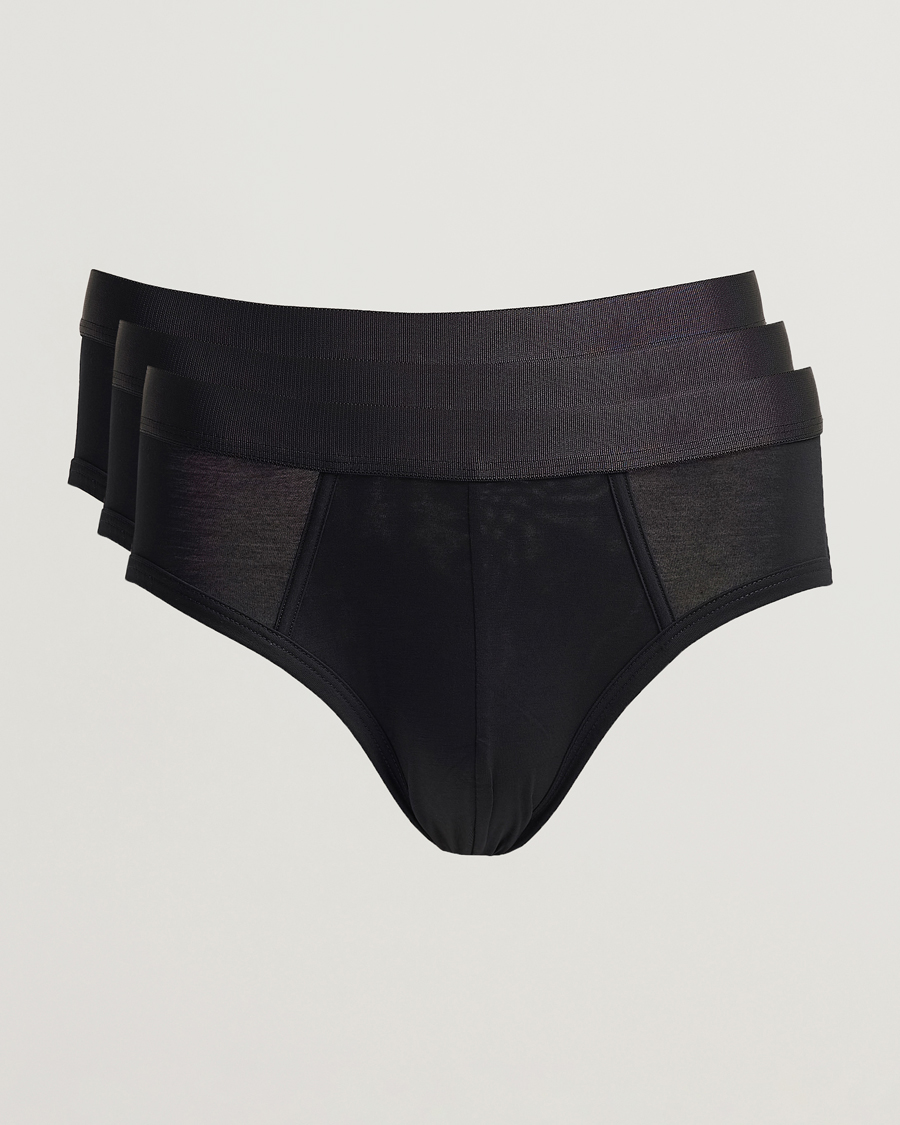 Homme | Sous-Vêtements Et Chaussettes | CDLP | 3-Pack Y-Brief Black