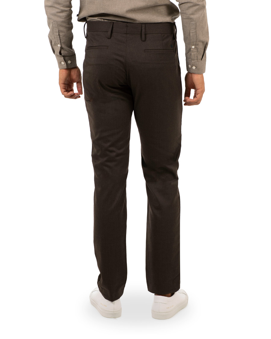 Homme | Pantalons | NN07 | New Theo 1249 Wool Trousers Brown