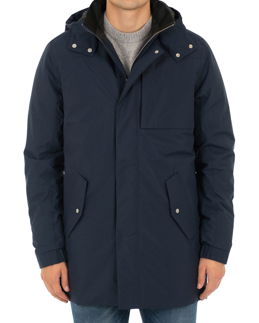 Homme | Manteaux Et Vestes | NN07 | Jasper Fish Tail Parka Navy