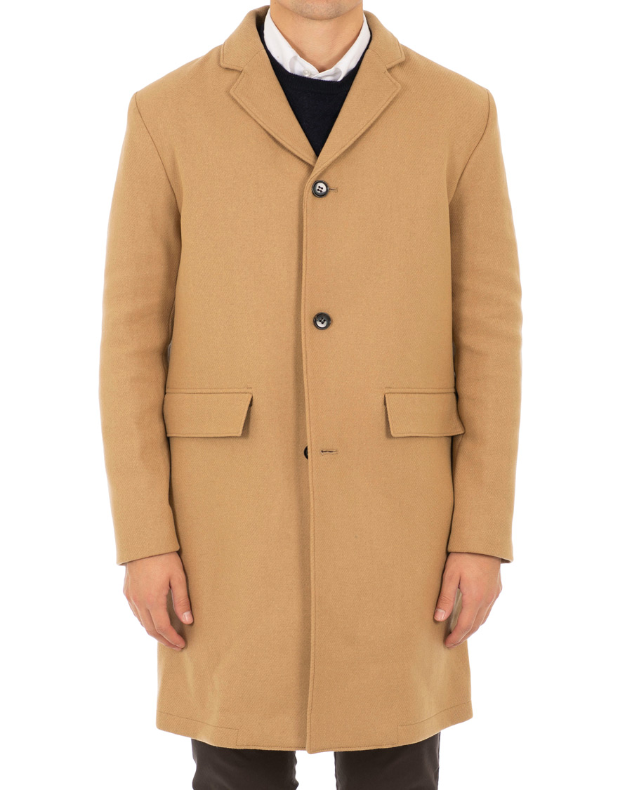 Homme | Manteaux Et Vestes | NN07 | Lamont Lined Wool Coat Camel