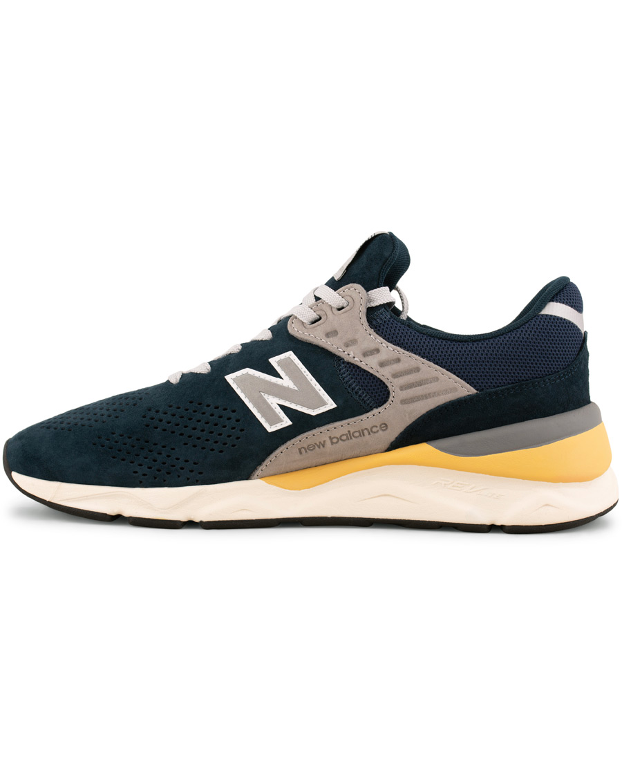 Homme | New Balance X90 Running Sneaker Navy Suede | New Balance | X90 Running Sneaker Navy Suede