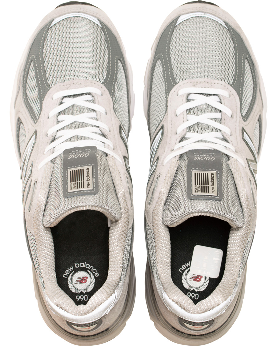 Homme | New Balance Made in USA 990 Running Sneaker Grey | New Balance | Made in USA 990 Running Sneaker Grey
