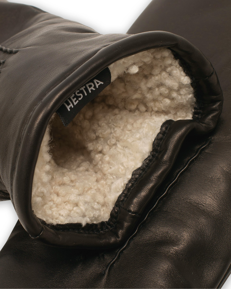 Homme | Hestra Wilson Mitten Glove Black | Hestra | Wilson Mitten Glove Black