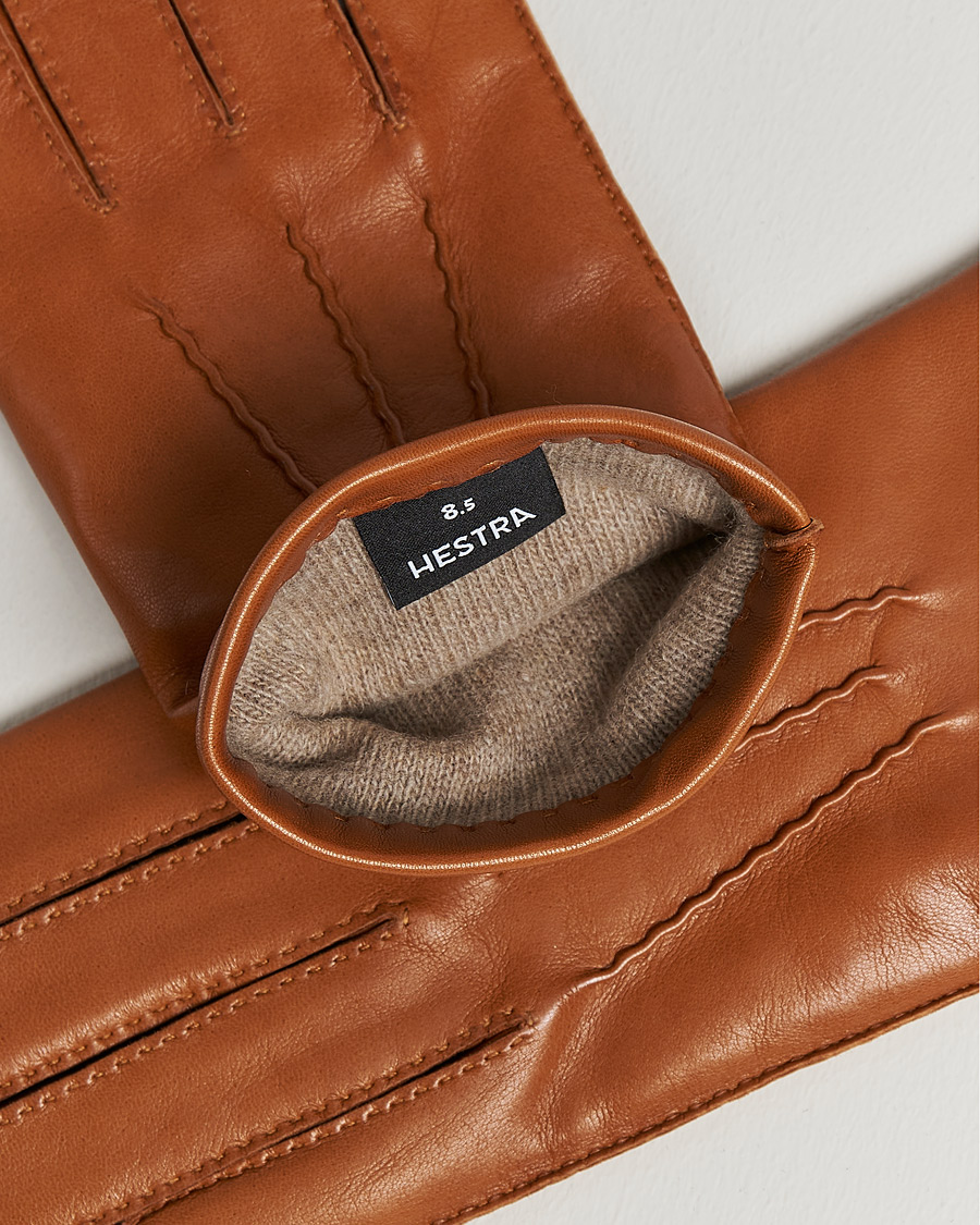 Homme | Gants | Hestra | Edward Wool Lined Glove Cognac