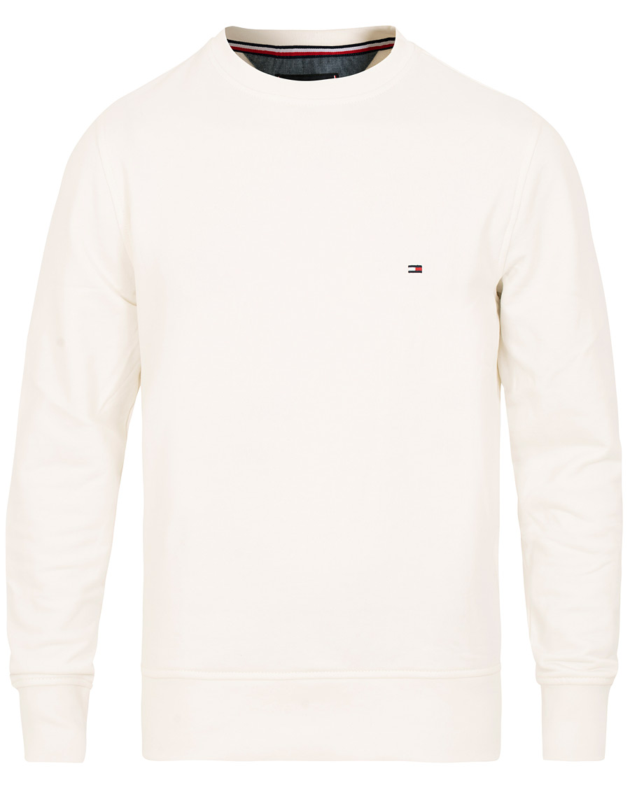 Homme | Pulls Et Tricots | Tommy Hilfiger | Crew Neck Sweatshirt Whisper White