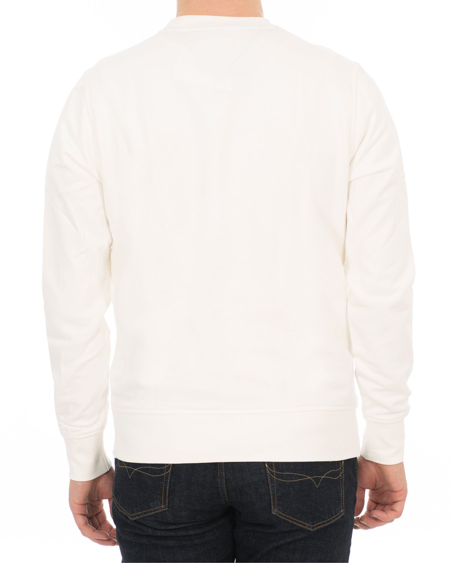 Homme | Pulls Et Tricots | Tommy Hilfiger | Crew Neck Sweatshirt Whisper White