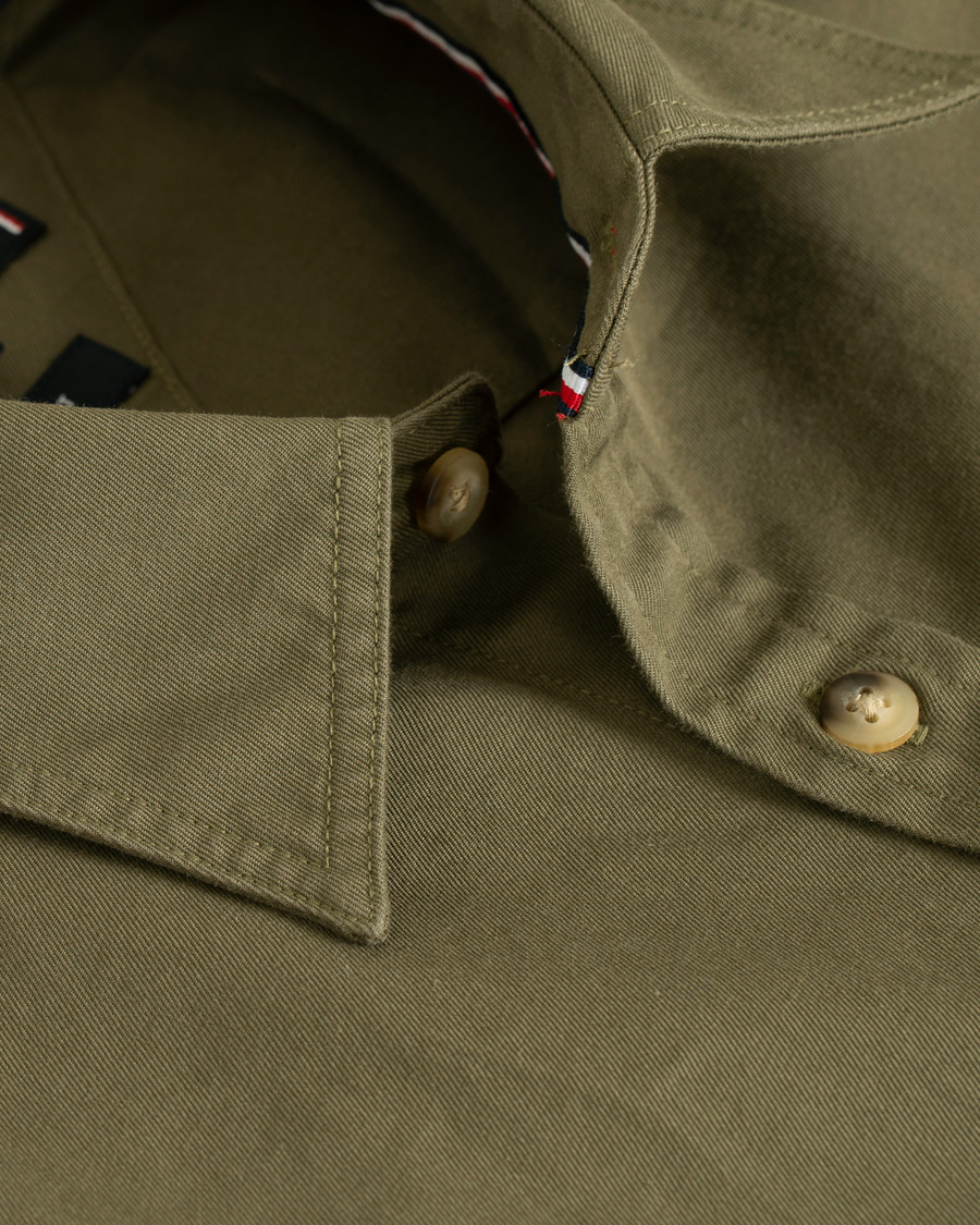 Homme | Chemises | Tommy Hilfiger | Military Twill Shirt Dusty Olive