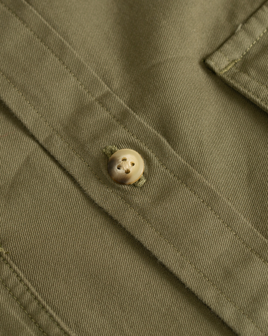 Homme | Chemises | Tommy Hilfiger | Military Twill Shirt Dusty Olive