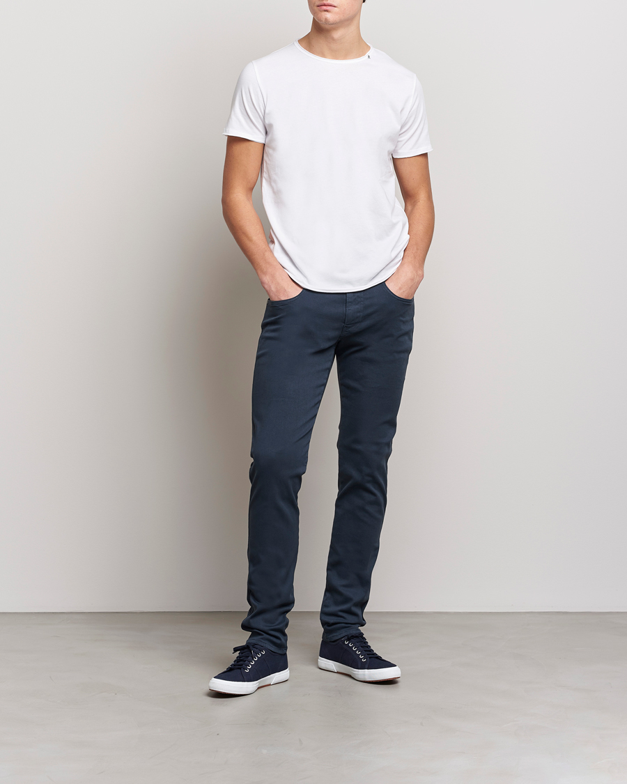 Homme | T-shirts | Replay | Crew Neck Tee White