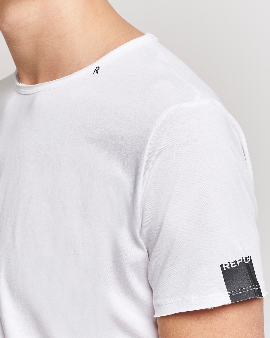 Homme | T-shirts | Replay | Crew Neck Tee White