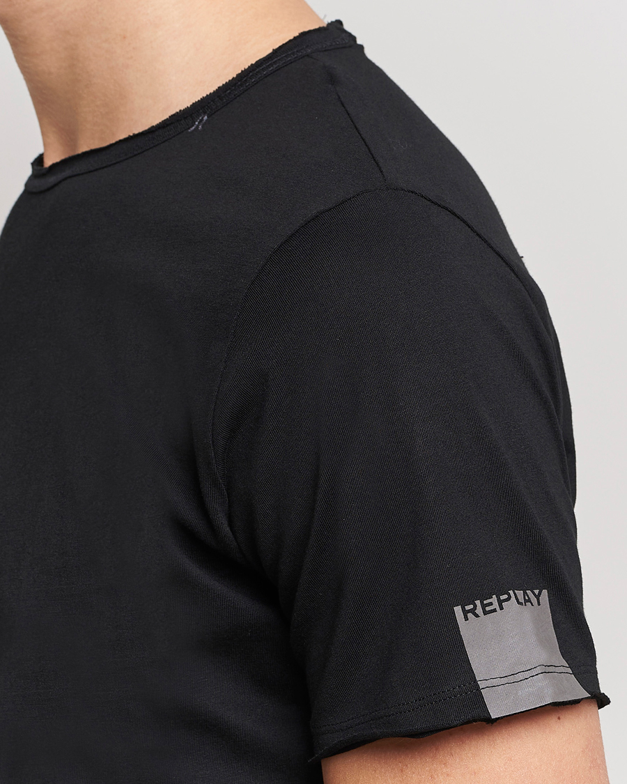 Homme | T-shirts | Replay | Crew Neck Tee Black