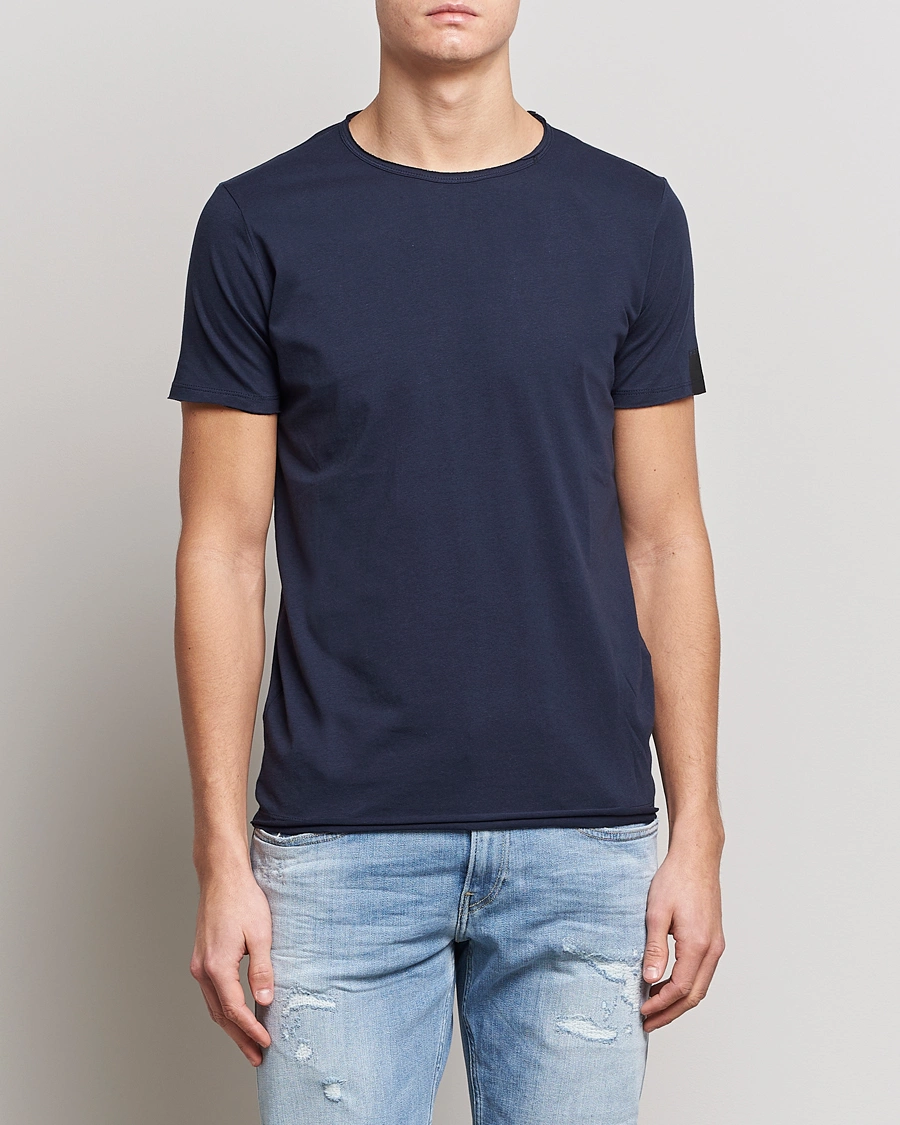 Homme | T-shirts À Manches Courtes | Replay | Crew Neck Tee Navy