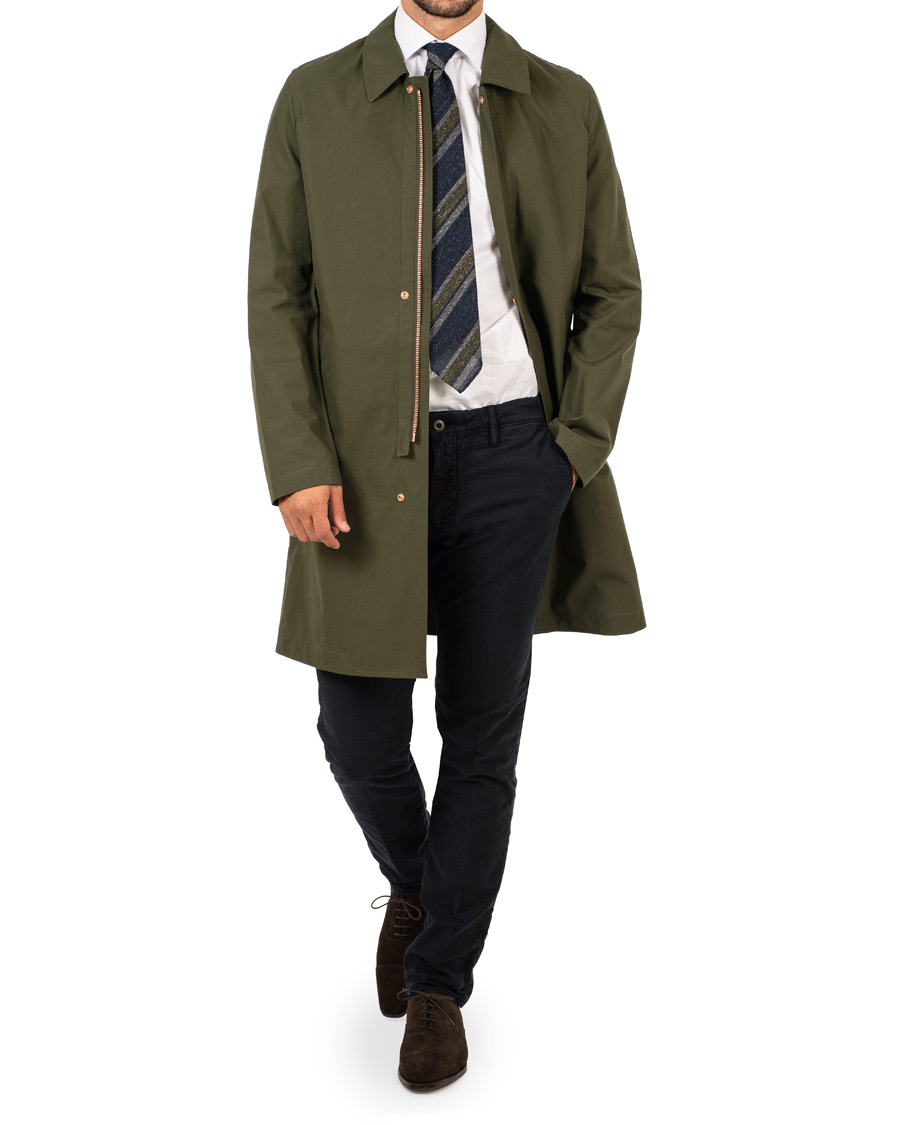 Homme | Manteaux Et Vestes | Private White V.C. | Unlined Cotton Ventile Mac Coat 3.0 Olive