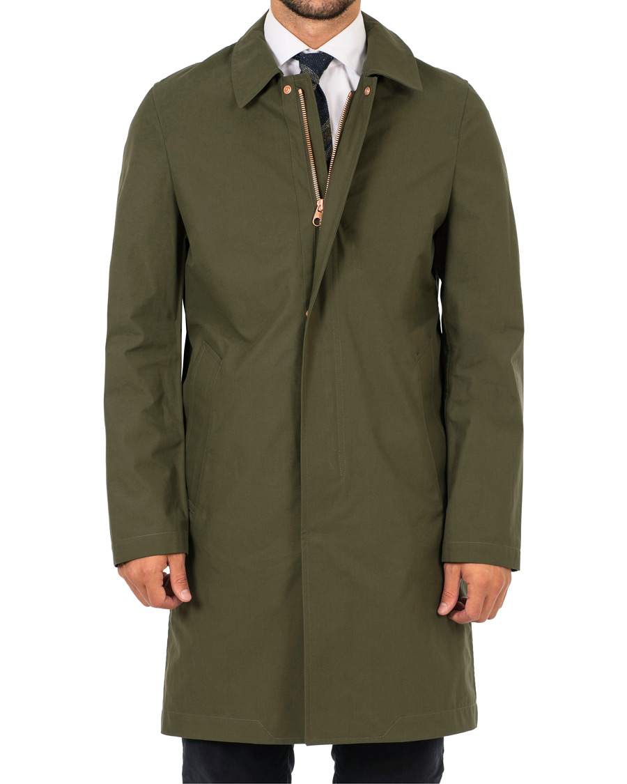 Homme | Manteaux Et Vestes | Private White V.C. | Unlined Cotton Ventile Mac Coat 3.0 Olive