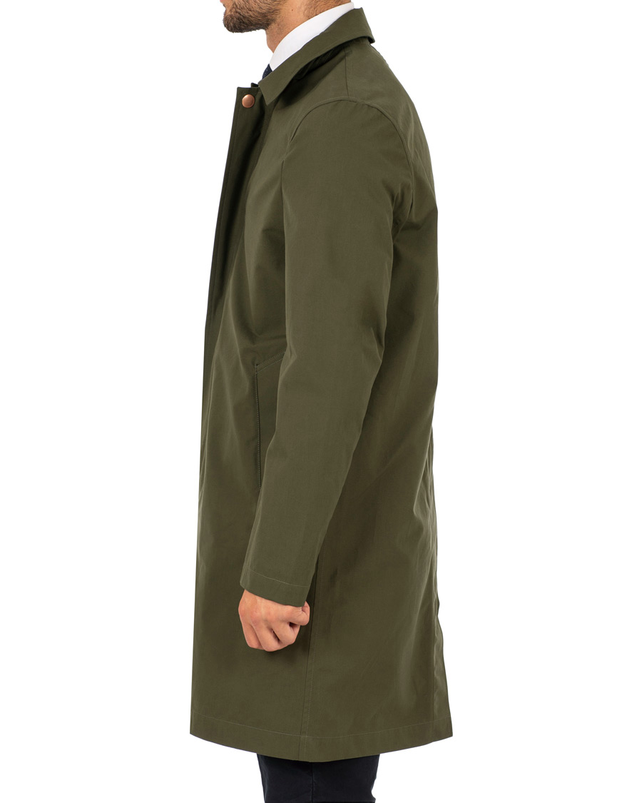 Homme | Manteaux Et Vestes | Private White V.C. | Unlined Cotton Ventile Mac Coat 3.0 Olive