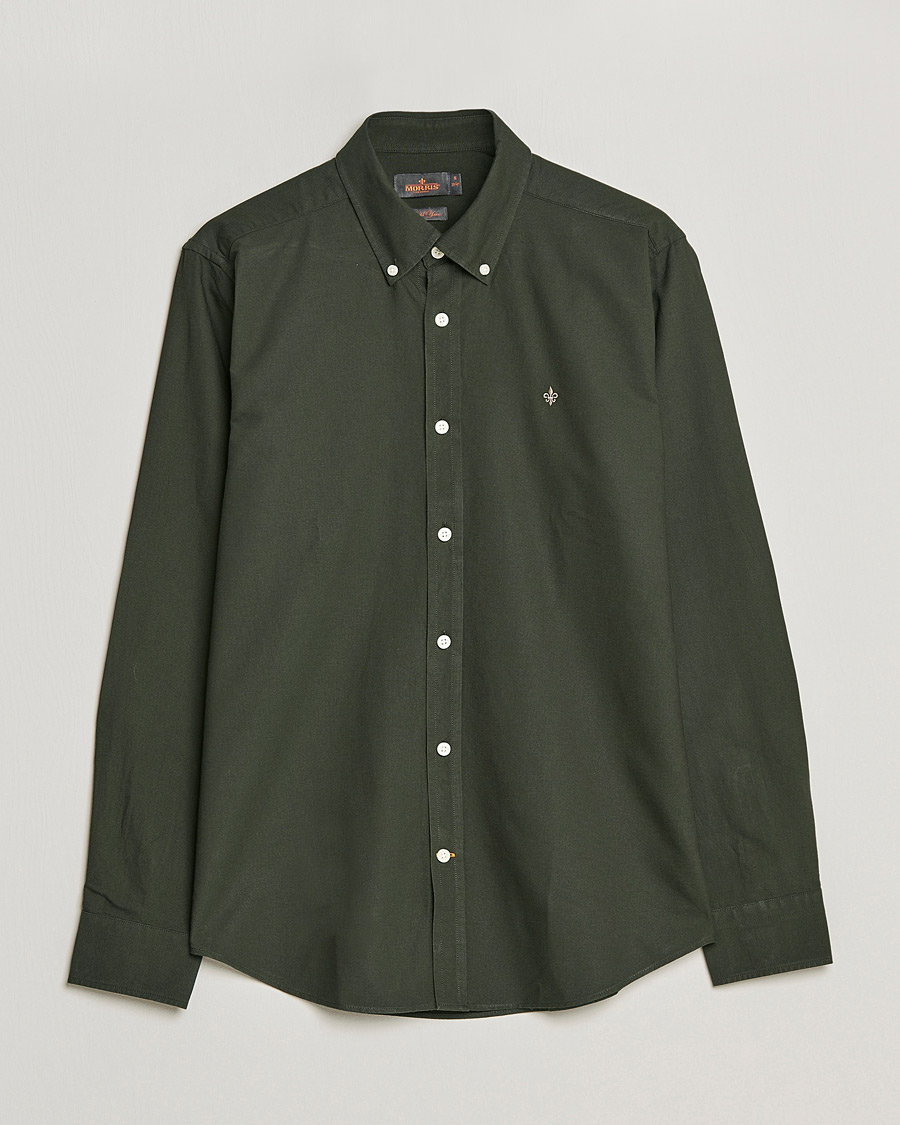 Homme | Chemises | Morris | Douglas Oxford Shirt Olive