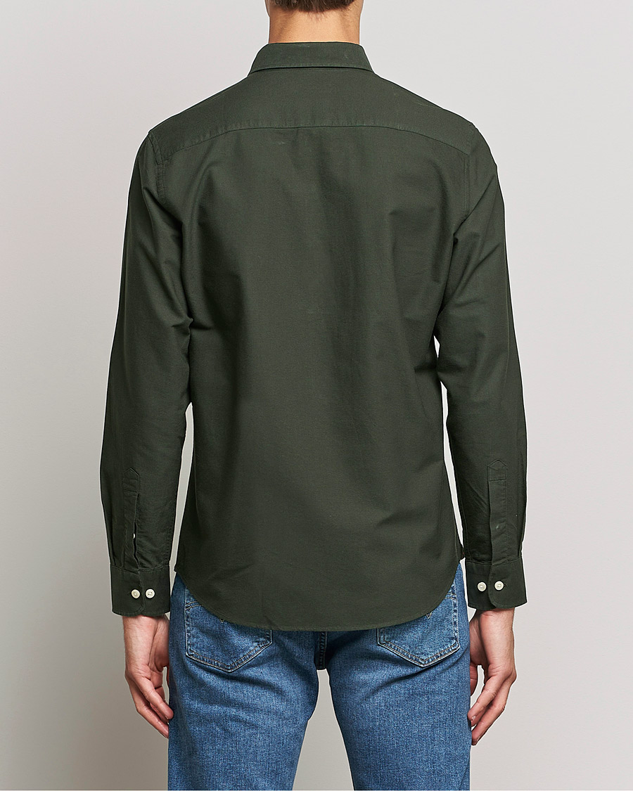 Homme | Chemises | Morris | Douglas Oxford Shirt Olive