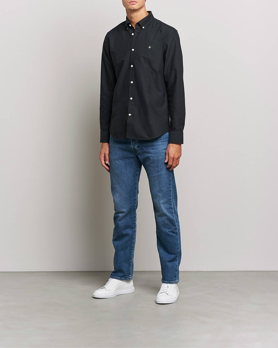 Homme | Chemises | Morris | Douglas Oxford Shirt Black