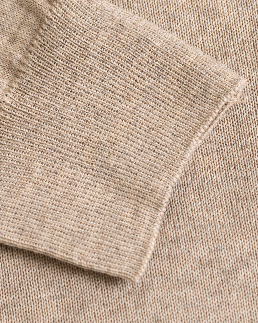 Homme | Pulls Et Tricots | Oscar Jacobson | Cole Extra Fine Merino Rollneck Beige