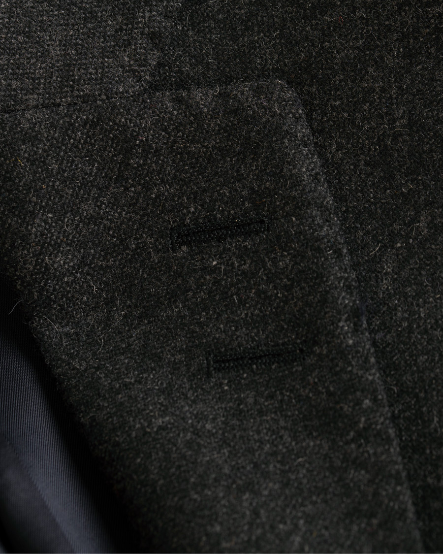 Homme | Blazers | Tiger of Sweden | Jamot Flannel Patch Pocket Blazer Dark Grey