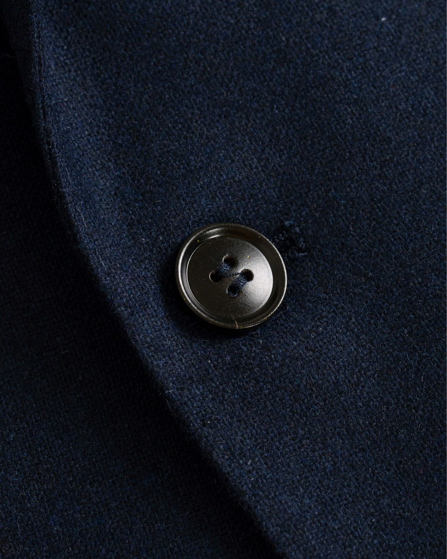 Homme | Blazers | Tiger of Sweden | Jamot Flannel Patch Pocket Blazer Navy