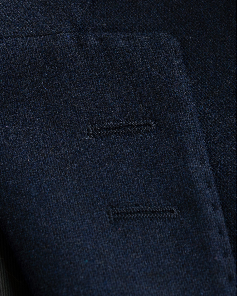 Homme | Blazers | Tiger of Sweden | Jamot Flannel Patch Pocket Blazer Navy