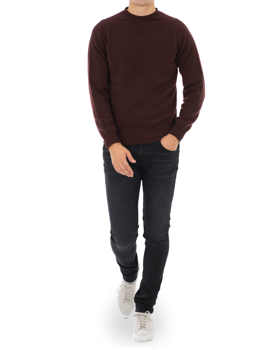 Homme | Jeans | Tiger of Sweden Jeans | Slim Gray Stretch Jeans Washed Black