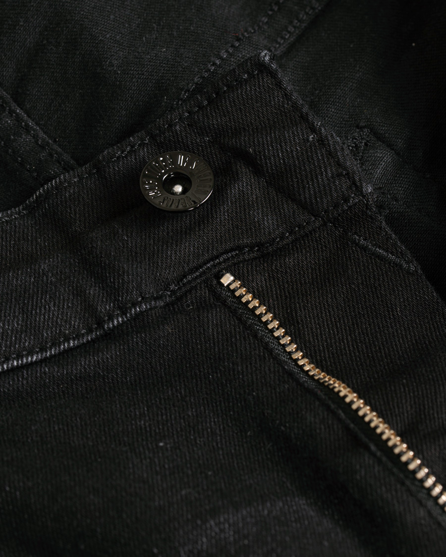 Homme | Jeans | Tiger of Sweden Jeans | Slim Gray Stretch Jeans Washed Black