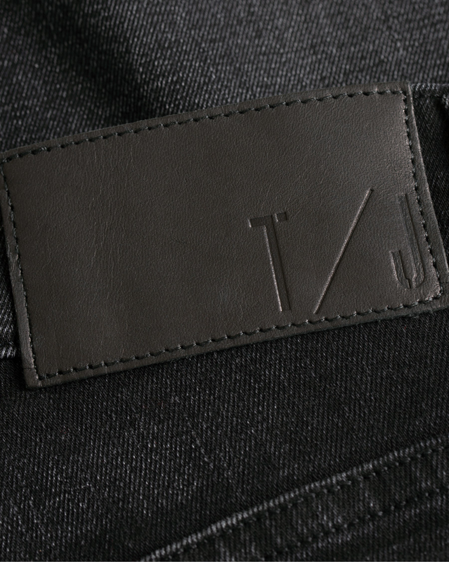 Homme | Jeans | Tiger of Sweden Jeans | Slim Gray Stretch Jeans Washed Black