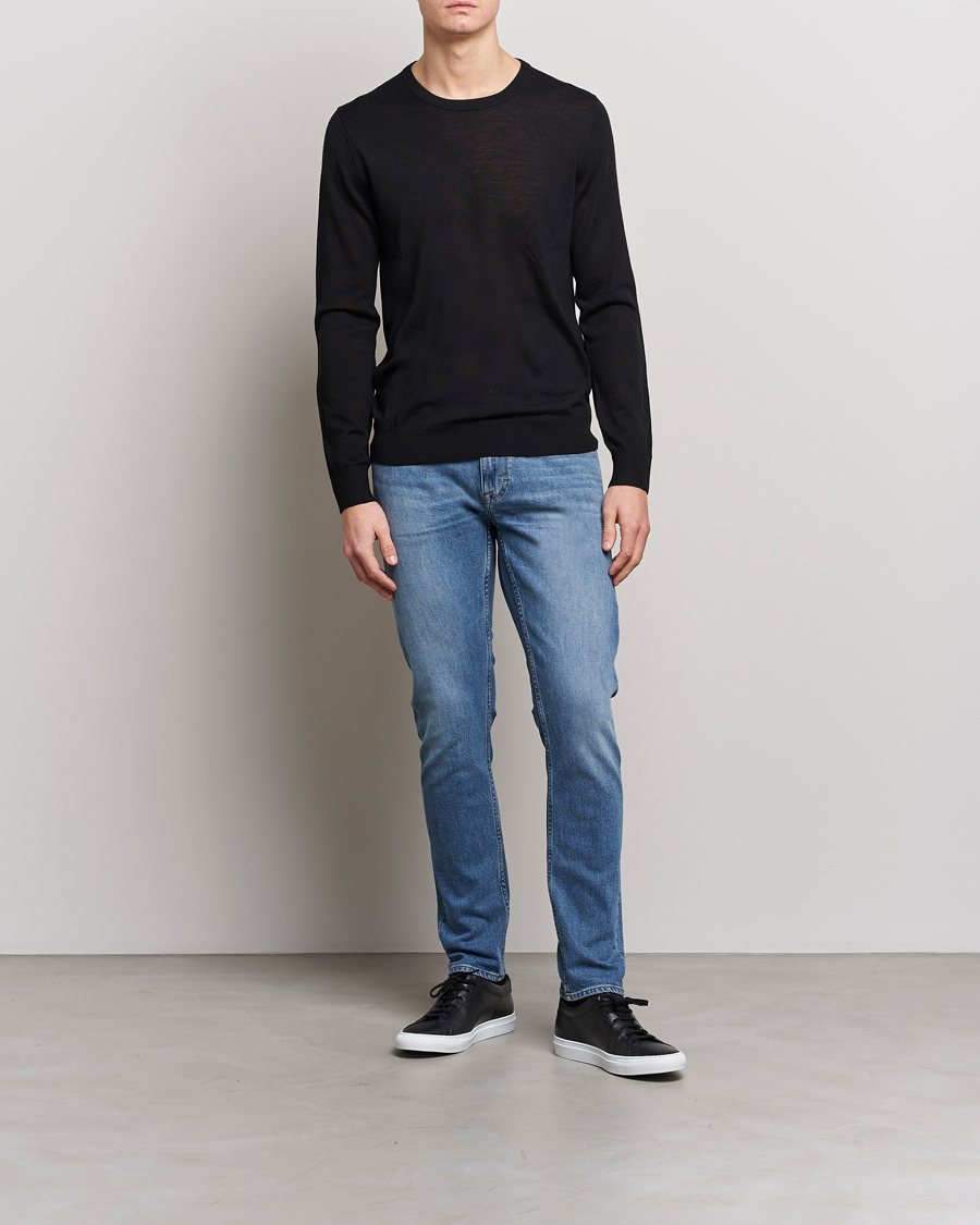 Homme | Jeans | Tiger of Sweden | Pistolero Guru Stretch Jeans Light Blue