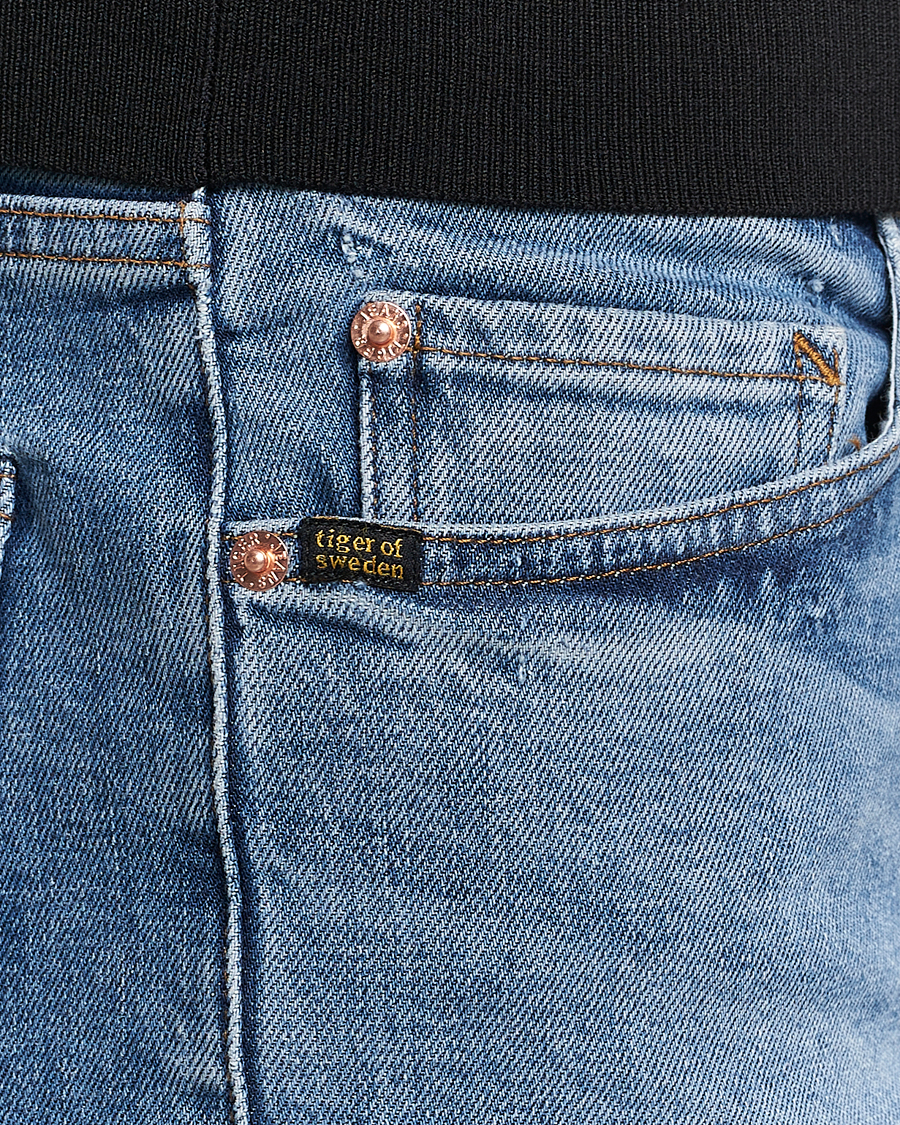 Homme | Jeans | Tiger of Sweden | Pistolero Guru Stretch Jeans Light Blue