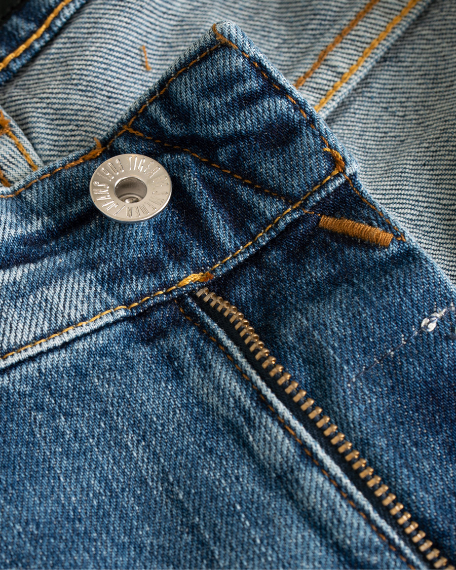 Homme | Jeans | Tiger of Sweden Jeans | Straight Lone Stretch Jeans Mid Blue