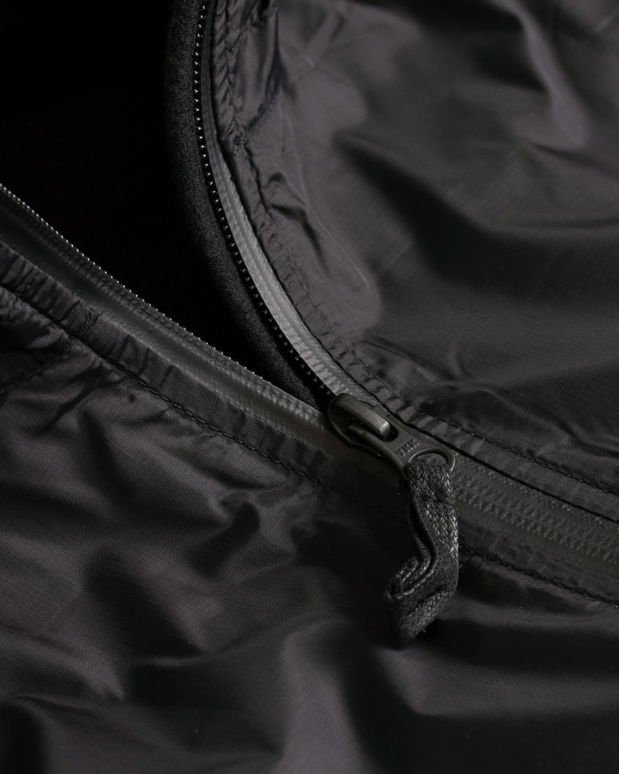 Homme | Manteaux Et Vestes | Fred Perry | Half Zip Hooded Jacket Black