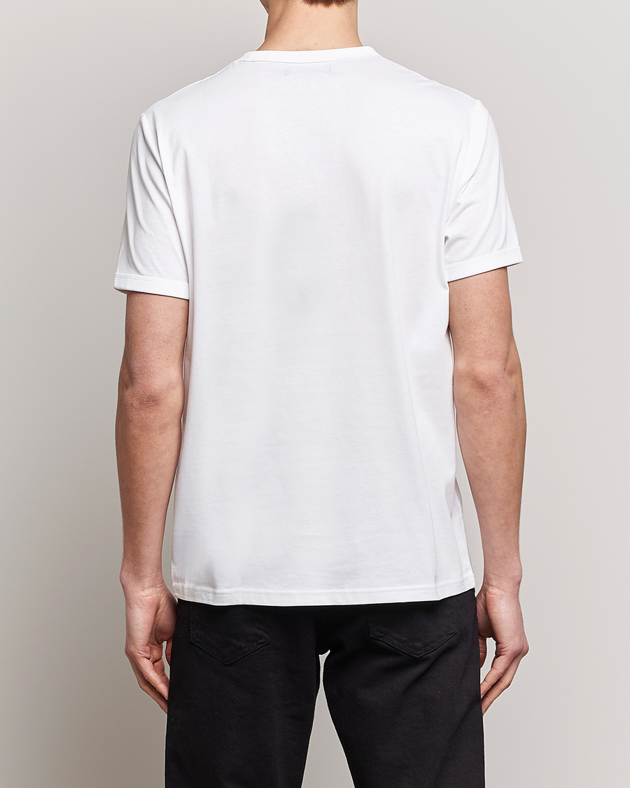Homme | T-shirts | Fred Perry | Ringer Crew Neck Tee White