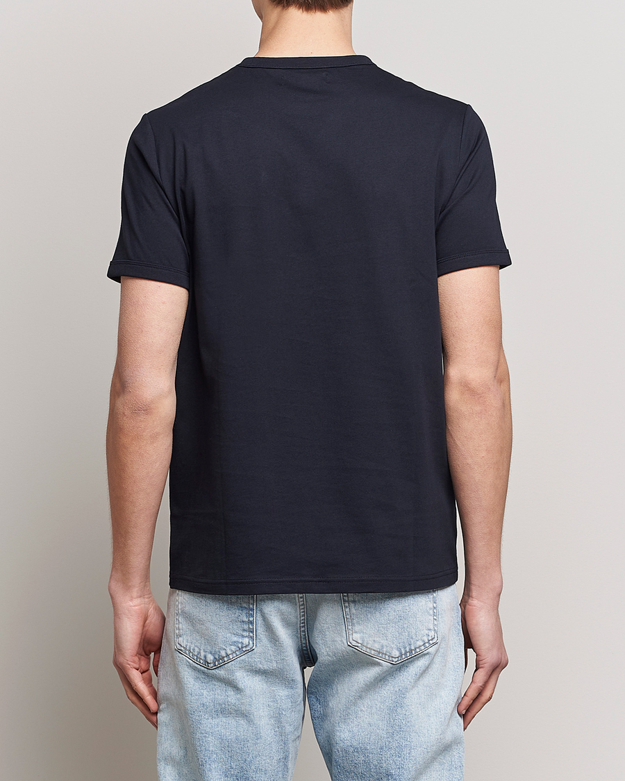 Homme | T-shirts | Fred Perry | Ringer Crew Neck Tee Navy