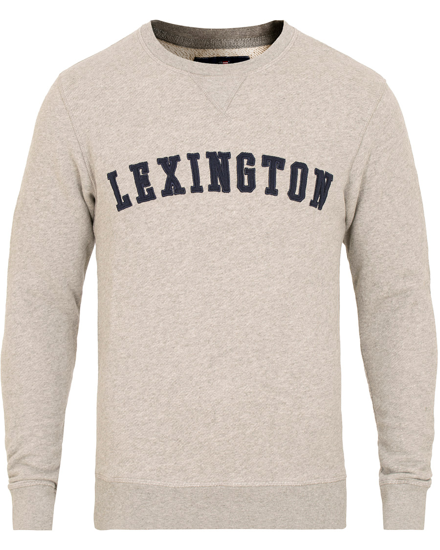Homme | Pulls Et Tricots | Lexington | Lucas Sweatshirt Heather Grey Melange