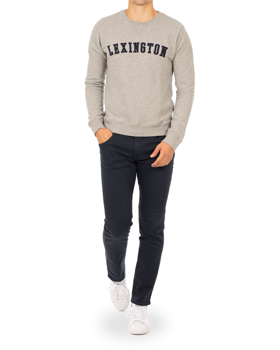 Homme | Pulls Et Tricots | Lexington | Lucas Sweatshirt Heather Grey Melange