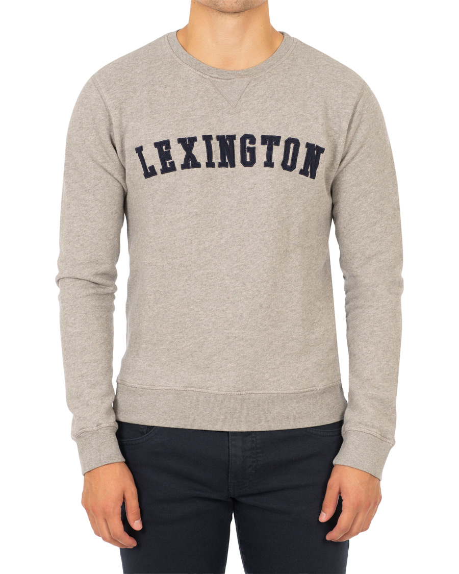 Homme | Pulls Et Tricots | Lexington | Lucas Sweatshirt Heather Grey Melange
