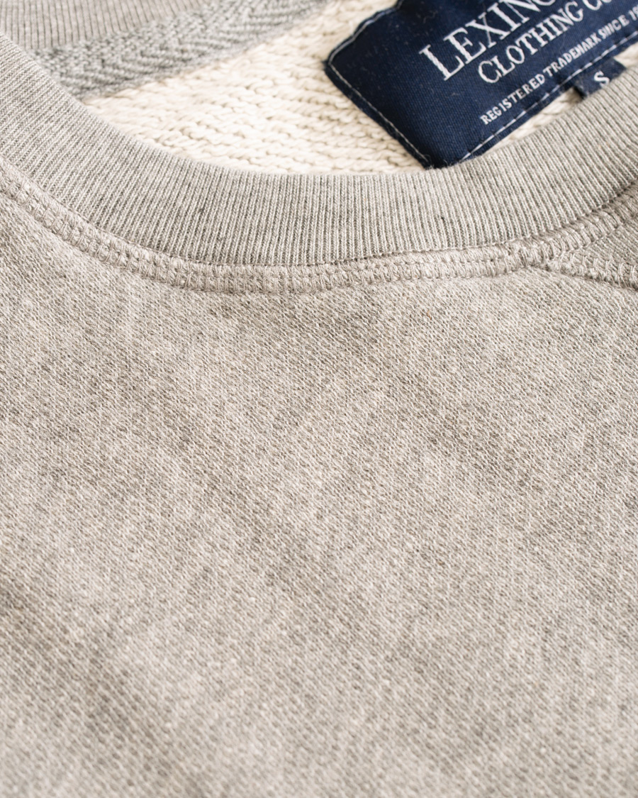 Homme | Pulls Et Tricots | Lexington | Lucas Sweatshirt Heather Grey Melange