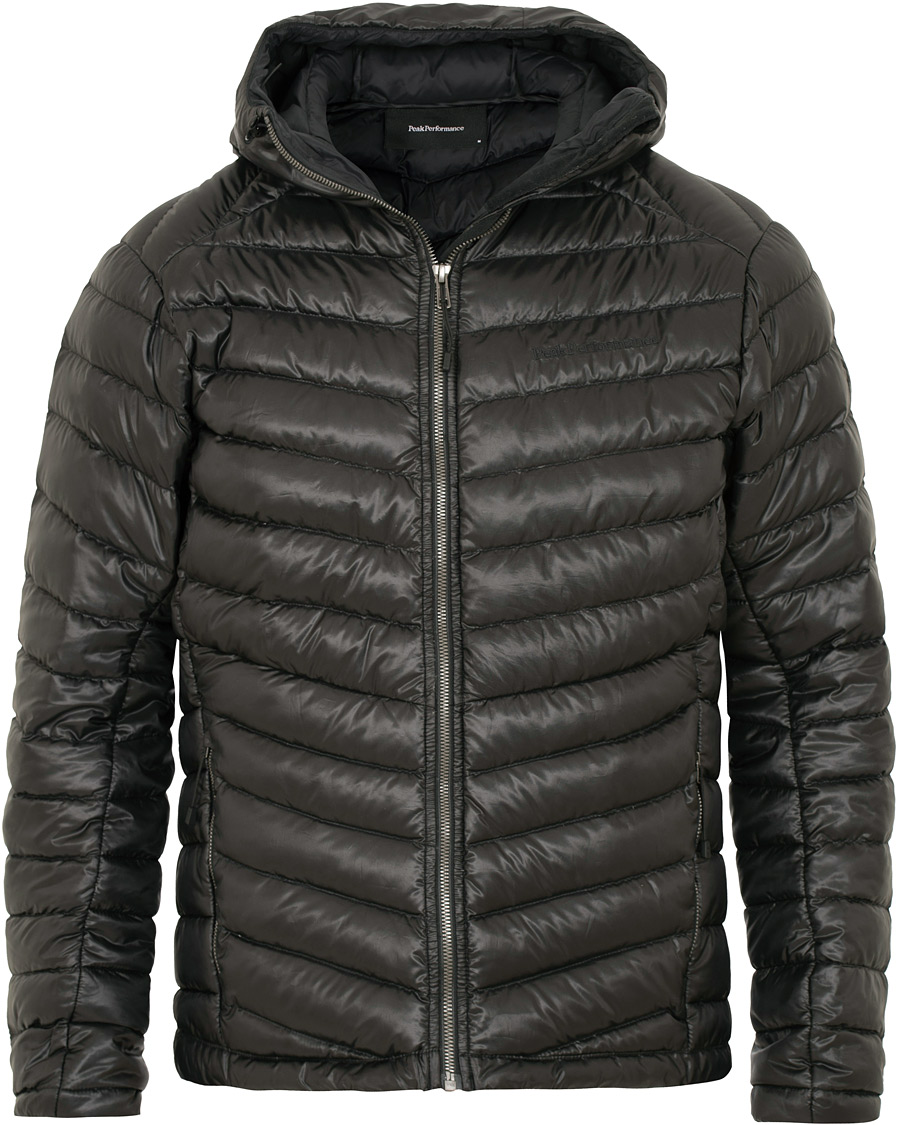 Homme | Manteaux Et Vestes | Peak Performance | Ice Down Hooded Jacket Black